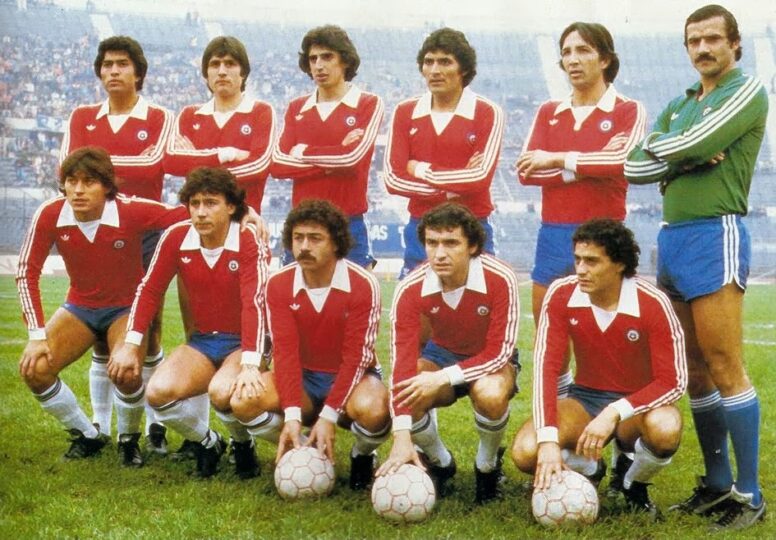 Camiseta de la selección chilena a través de los años (1979)