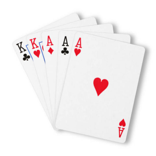  Cartas de poker: Full House
